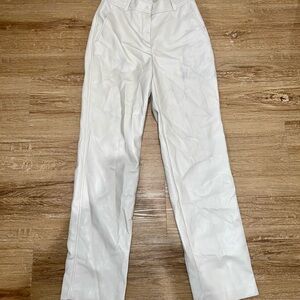 Babaton | Babaton Cream Leather Pants
